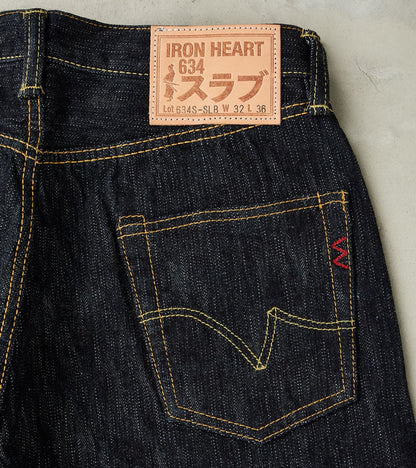634S-SLB - Straight - 16oz Slubby Selvedge Indigo