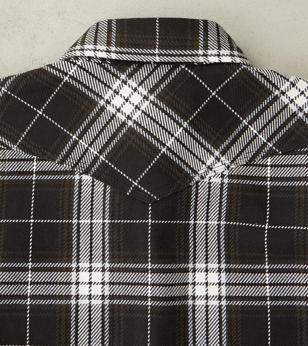 439-BLK - Western - 9oz Selvedge Flannel Black Check