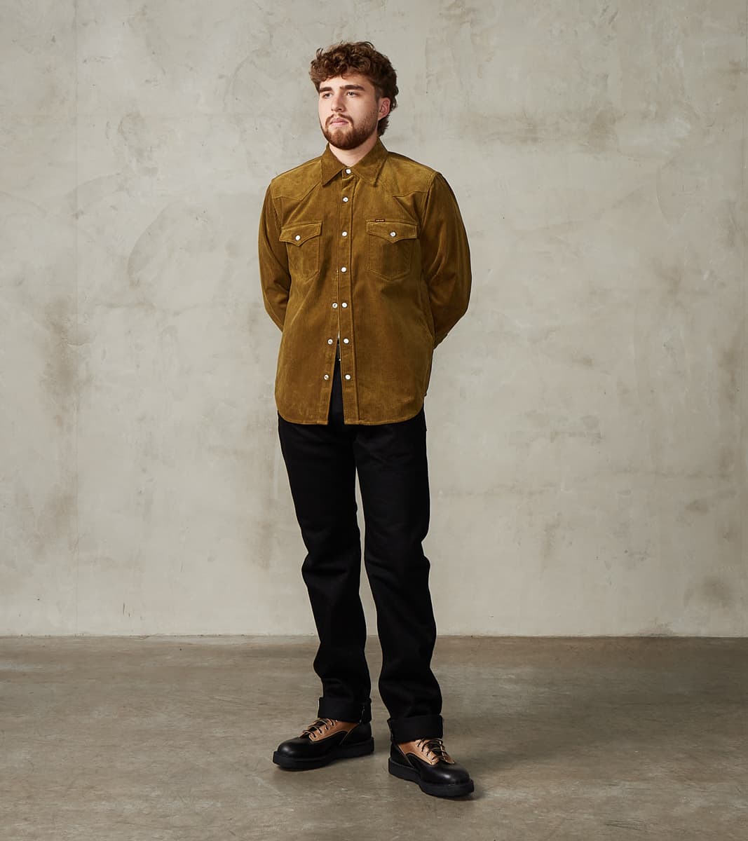 398-CAM - Western - 11oz Camel Corduroy
