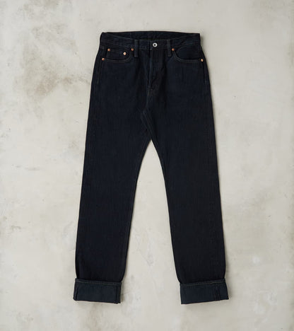 Iron Heart 888S-SLBOD - High Rise Relaxed Tapered - 16oz Slubby Selved…