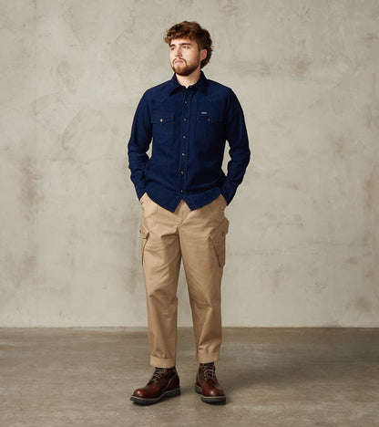 438-IND - Western - 7.5oz Selvedge Indigo Corduroy