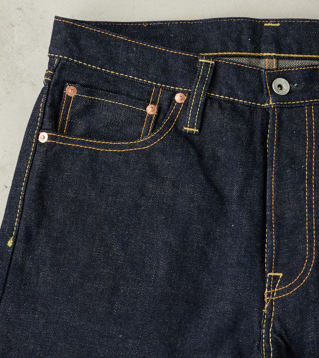 634S-18 - Straight - 18oz Vintage Selvedge Indigo