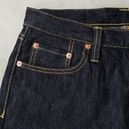 888S-SLB - High Rise Relaxed Tapered - 16oz Slubby Selvedge Indigo