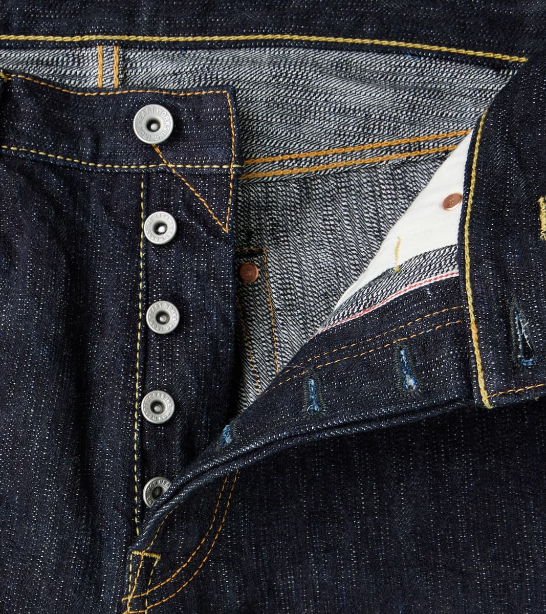 888S-SLB - High Rise Relaxed Tapered - 16oz Slubby Selvedge Indigo