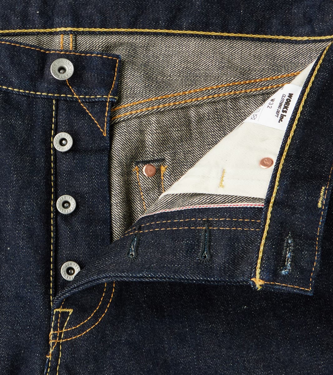 634S-18 - Straight - 18oz Vintage Selvedge Indigo