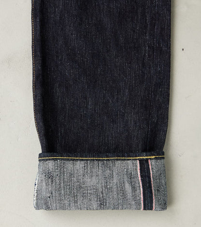 888S-SLB - High Rise Relaxed Tapered - 16oz Slubby Selvedge Indigo