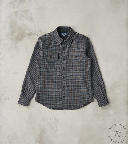 Iron Heart x Division Road 434-PPT - CPO Shirt - Fox Brothers® Wool An…