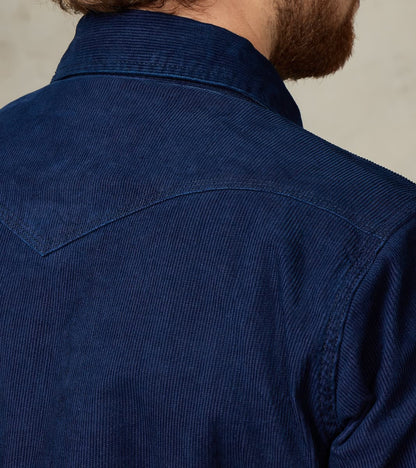 438-IND - Western - 7.5oz Selvedge Indigo Corduroy