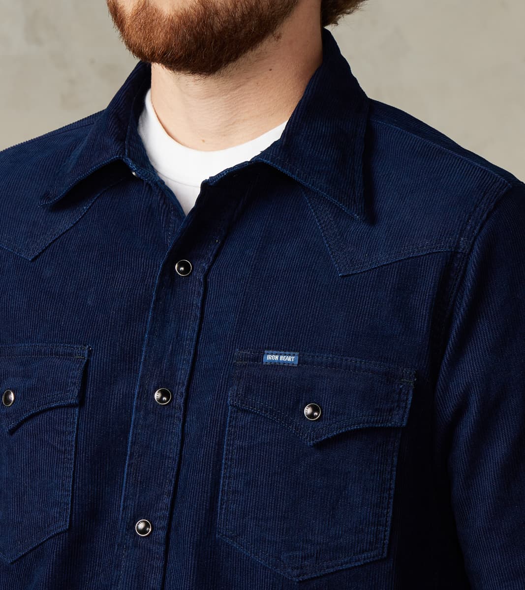 438-IND - Western - 7.5oz Selvedge Indigo Corduroy