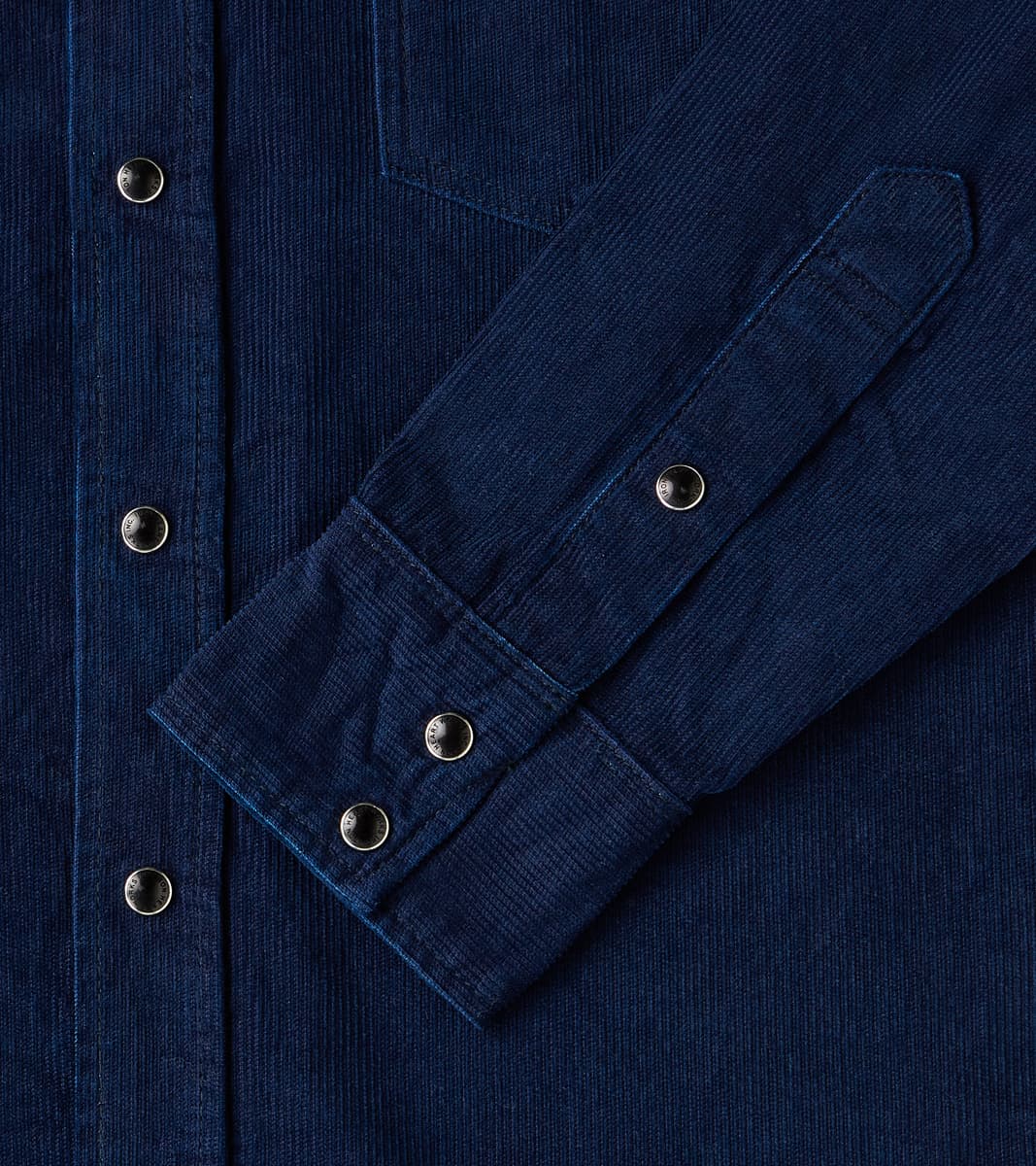 438-IND - Western - 7.5oz Selvedge Indigo Corduroy