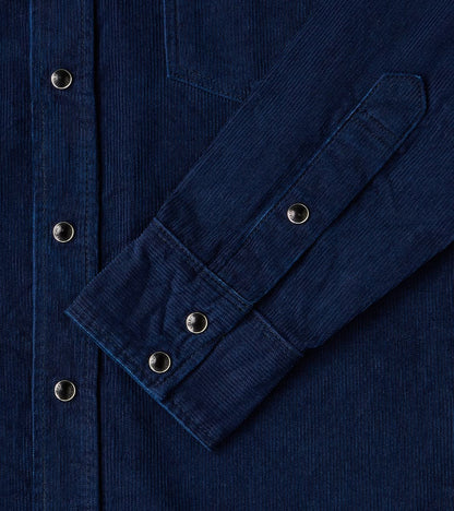 438-IND - Western - 7.5oz Selvedge Indigo Corduroy
