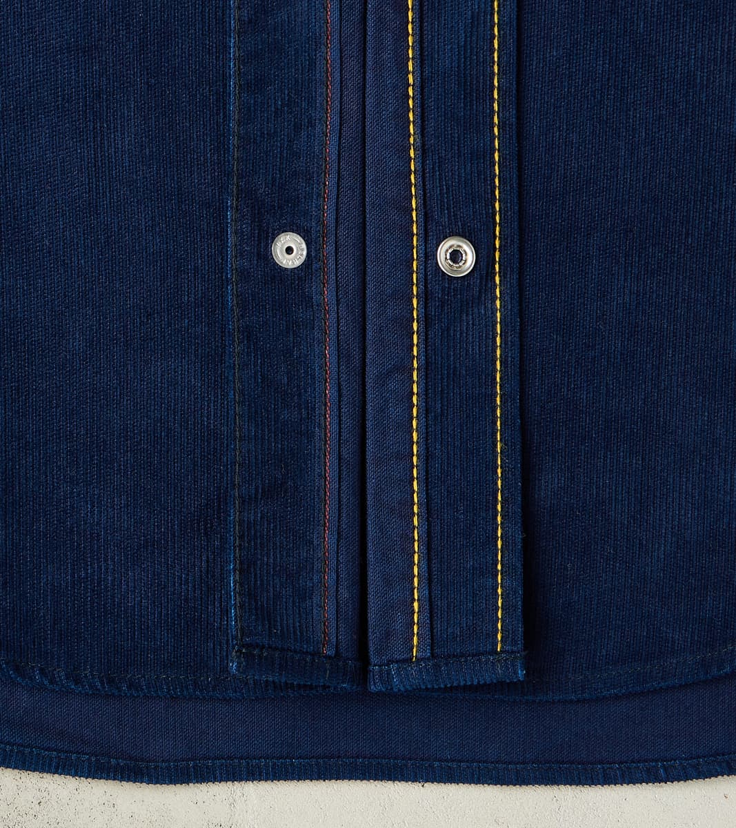 438-IND - Western - 7.5oz Selvedge Indigo Corduroy