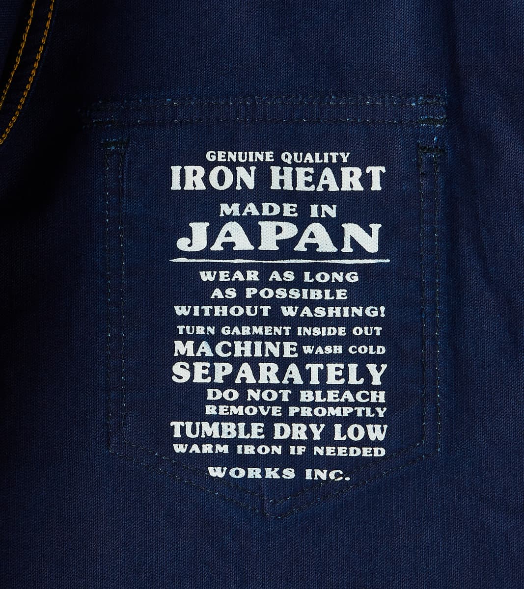 438-IND - Western - 7.5oz Selvedge Indigo Corduroy