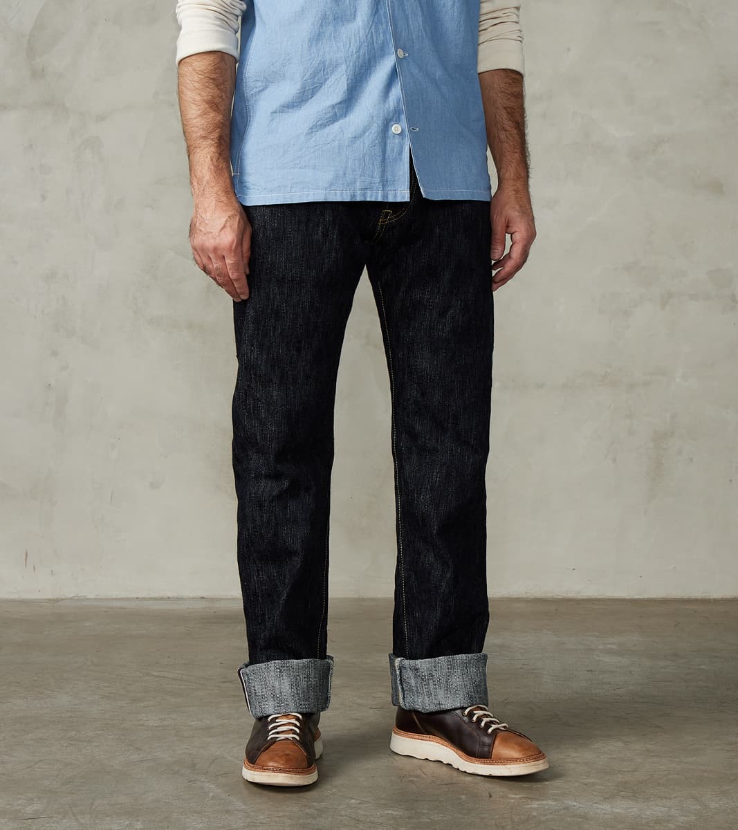 Iron Heart 634S-SLB - Straight - 16oz Slubby Selvedge Indigo