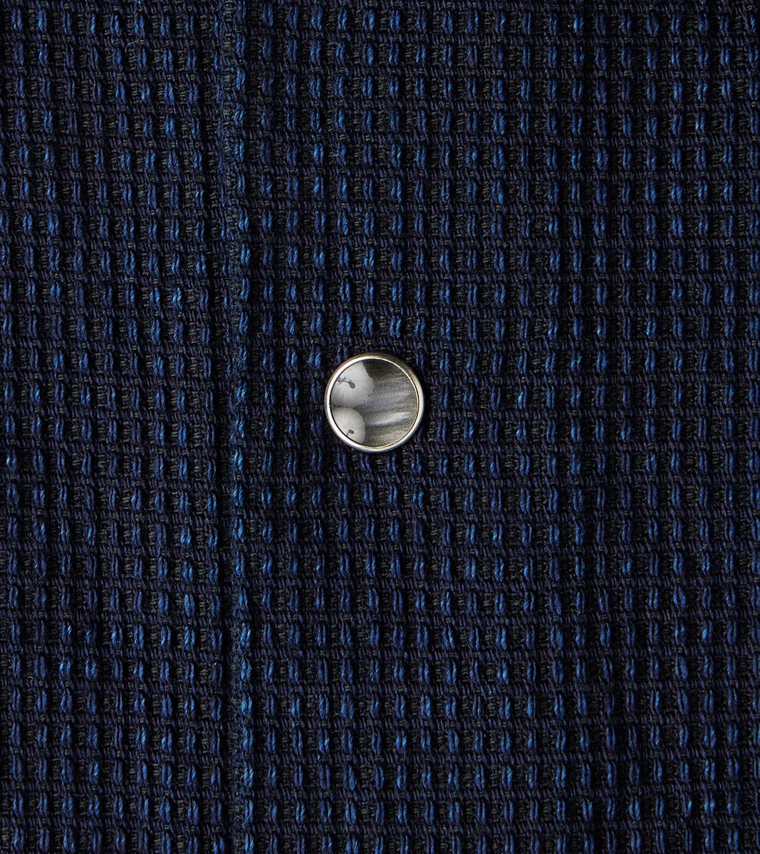 445-IND - Mechanic Short Sleeve Shirt - 10oz Indigo Dobby Cloth