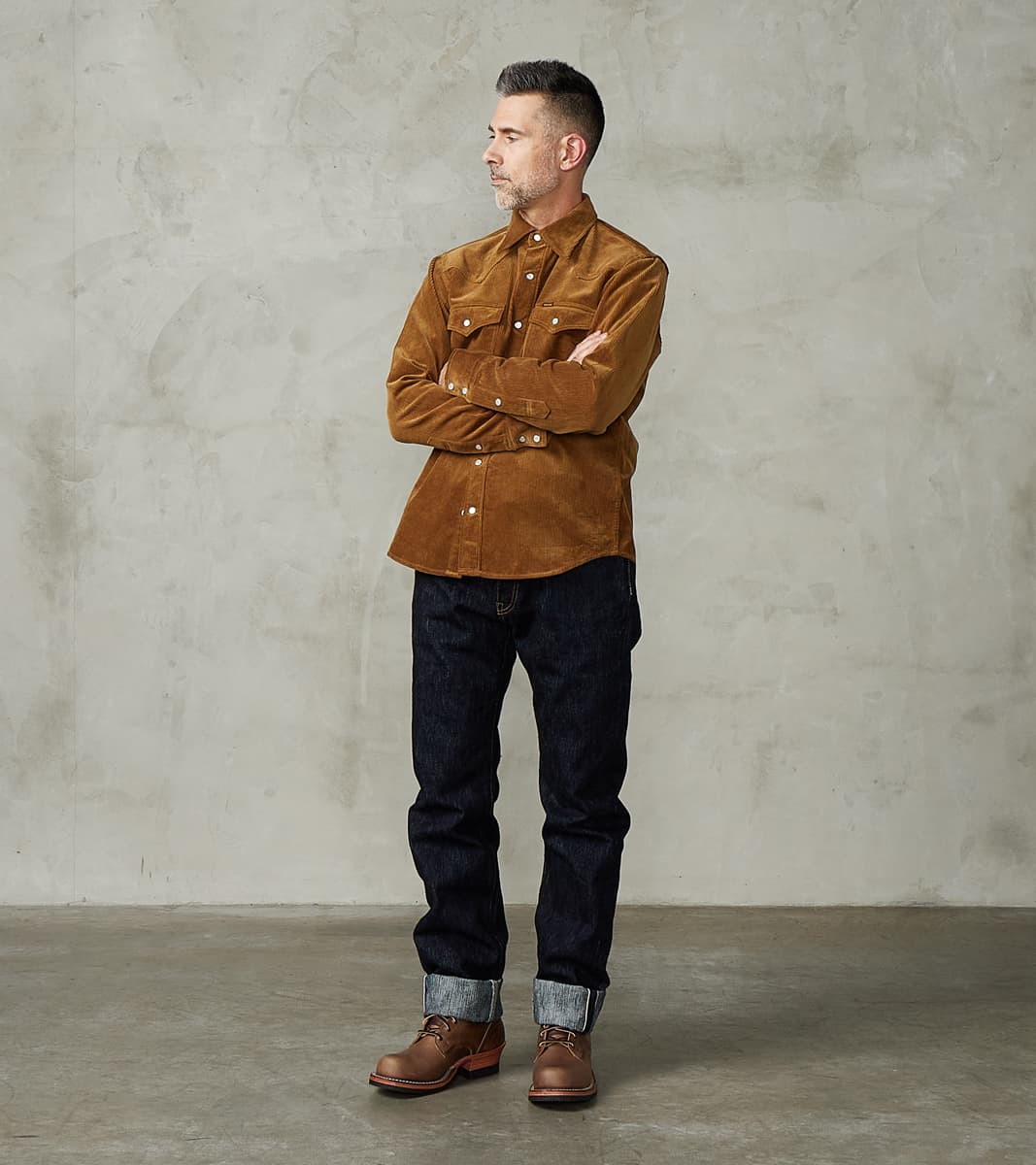 888S-SLB - High Rise Relaxed Tapered - 16oz Slubby Selvedge Indigo