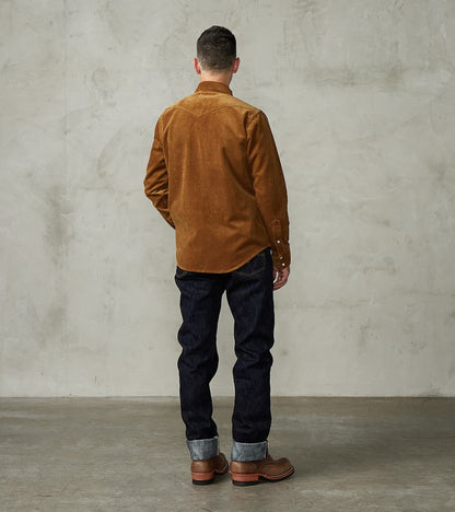 888S-SLB - High Rise Relaxed Tapered - 16oz Slubby Selvedge Indigo