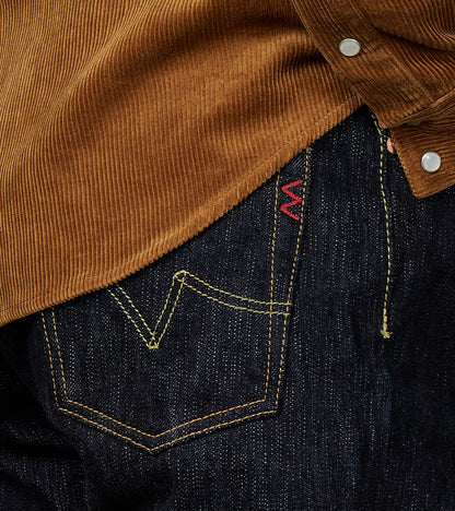 888S-SLB - High Rise Relaxed Tapered - 16oz Slubby Selvedge Indigo