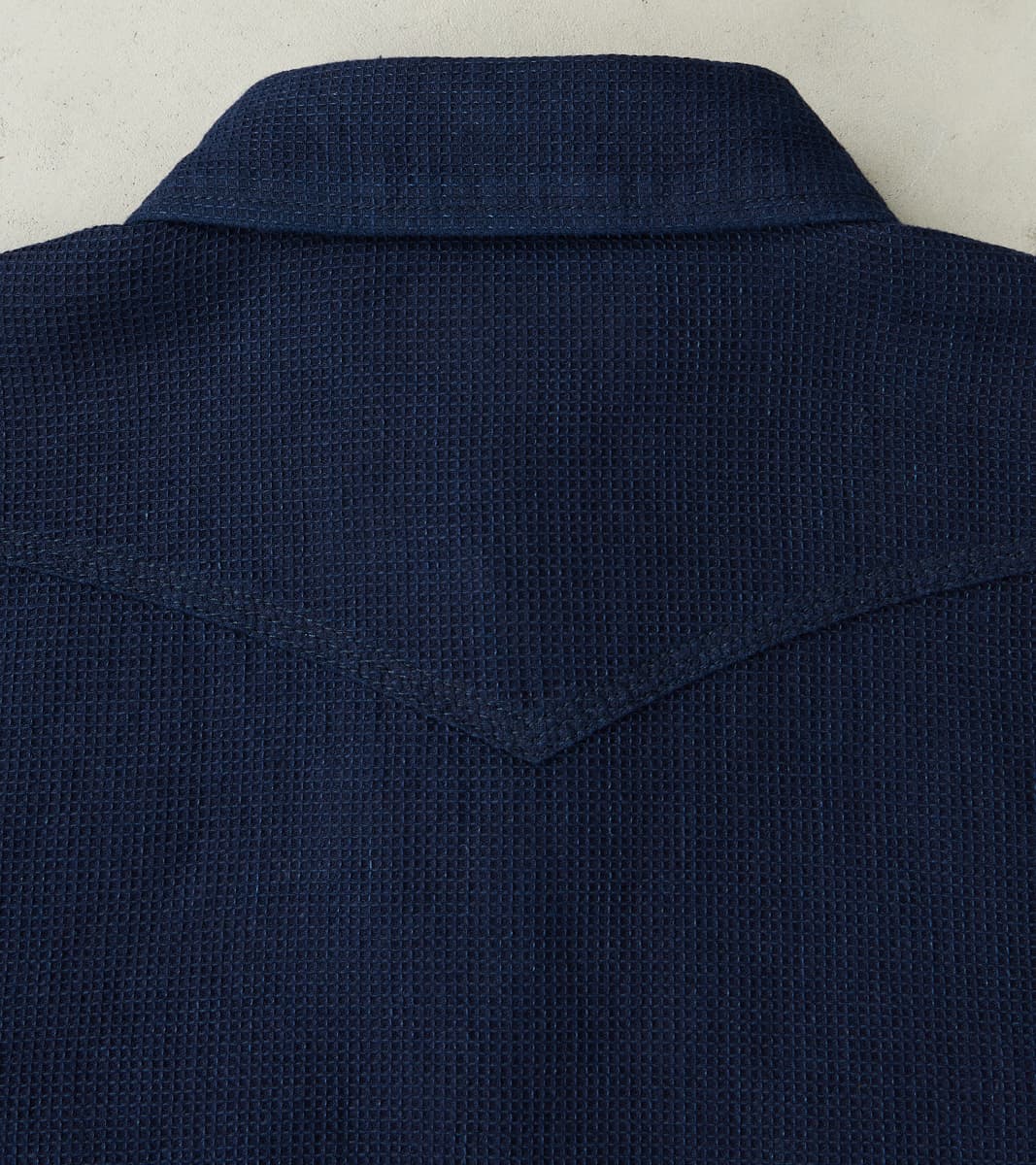413-IND - Western - 5oz Selvedge Indigo Dobby Cloth