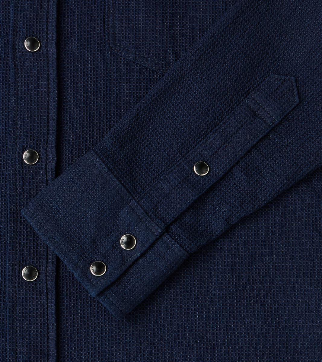 413-IND - Western - 5oz Selvedge Indigo Dobby Cloth