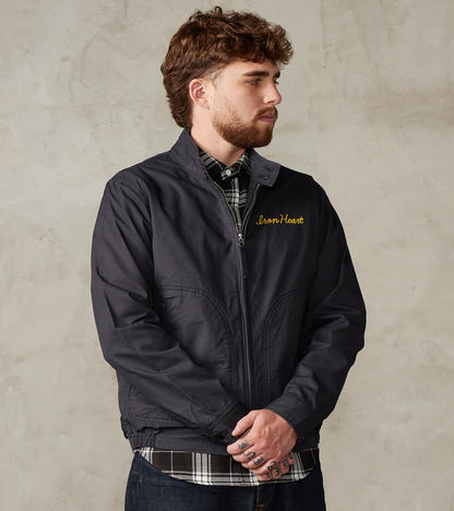 165J-BLK - Drizzler Jacket -  6.2oz Black Serge Twill