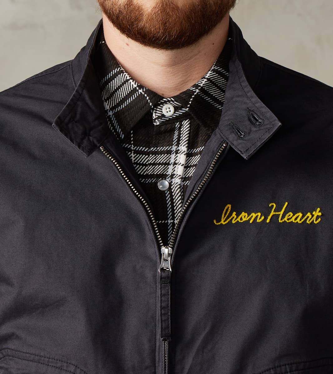 165J-BLK - Drizzler Jacket -  6.2oz Black Serge Twill