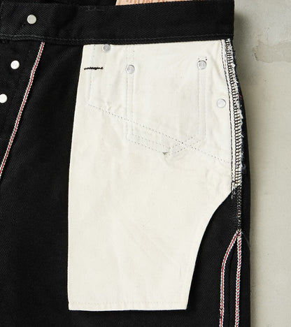 888S-SBG - High Rise Relaxed Tapered - 21oz Superblack Fade To Grey