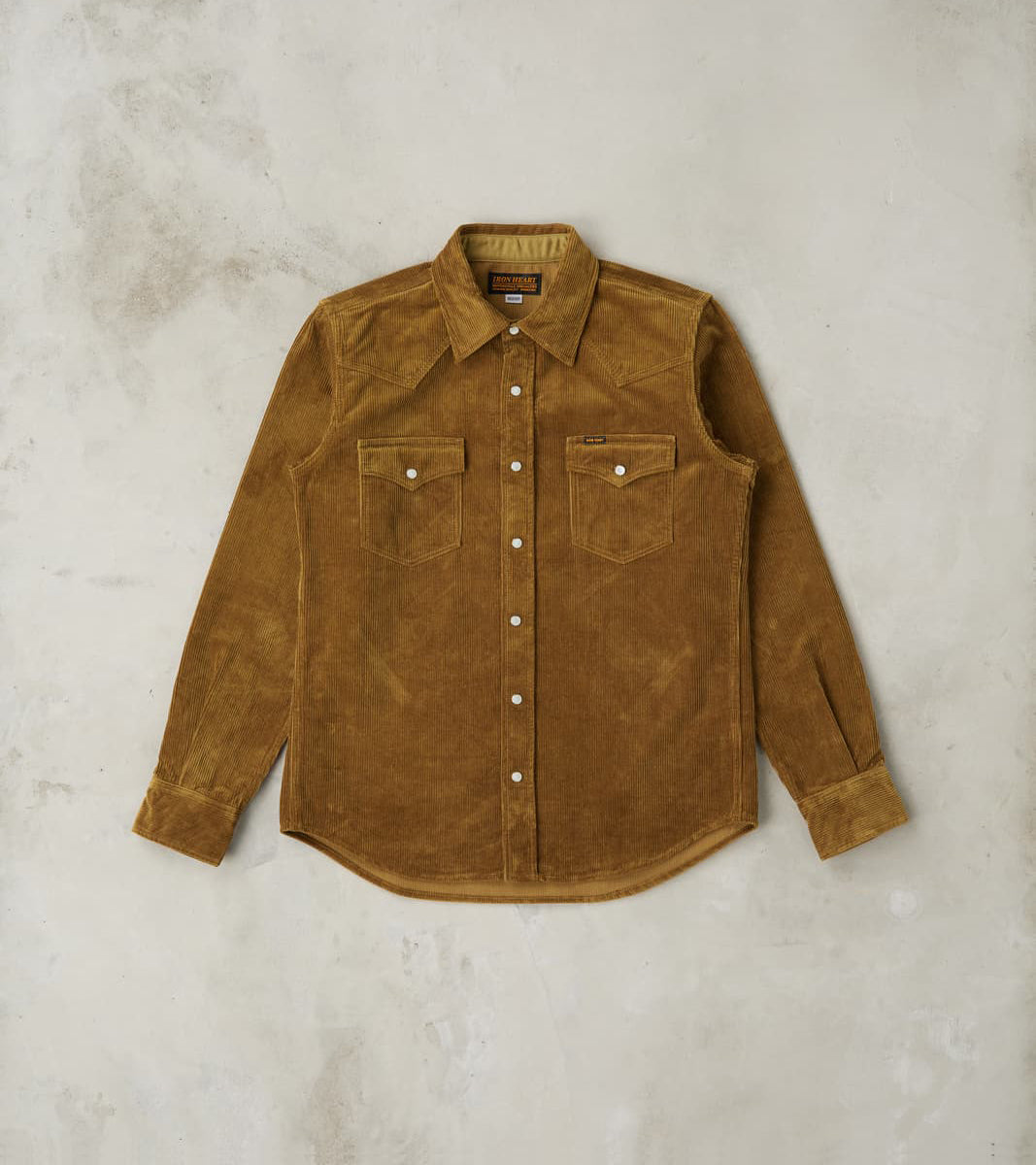 Iron Heart 398-CAM - Western - 11oz Camel Corduroy