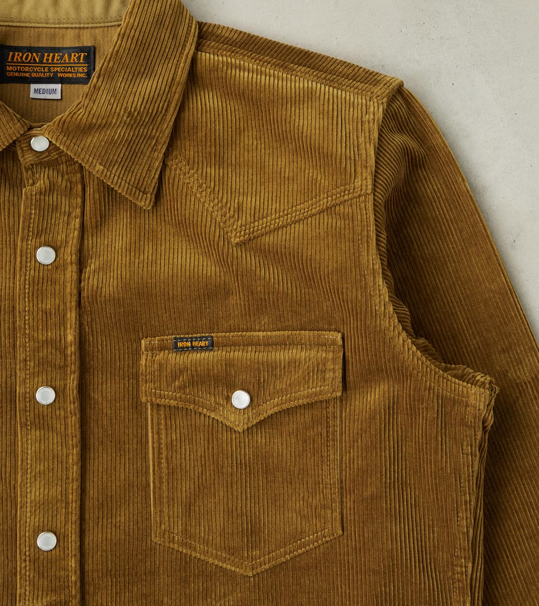 398-CAM - Western - 11oz Camel Corduroy