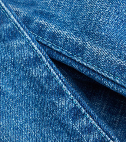 J301-MID Circle Series - Straight - 14.8oz US Cotton Medium Indigo