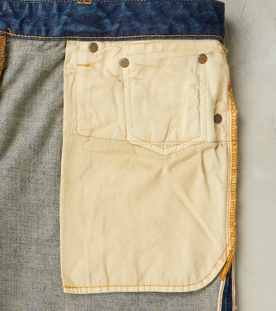 J301-D01 Circle Series - Straight - 14.8oz US Cotton Aging Wash