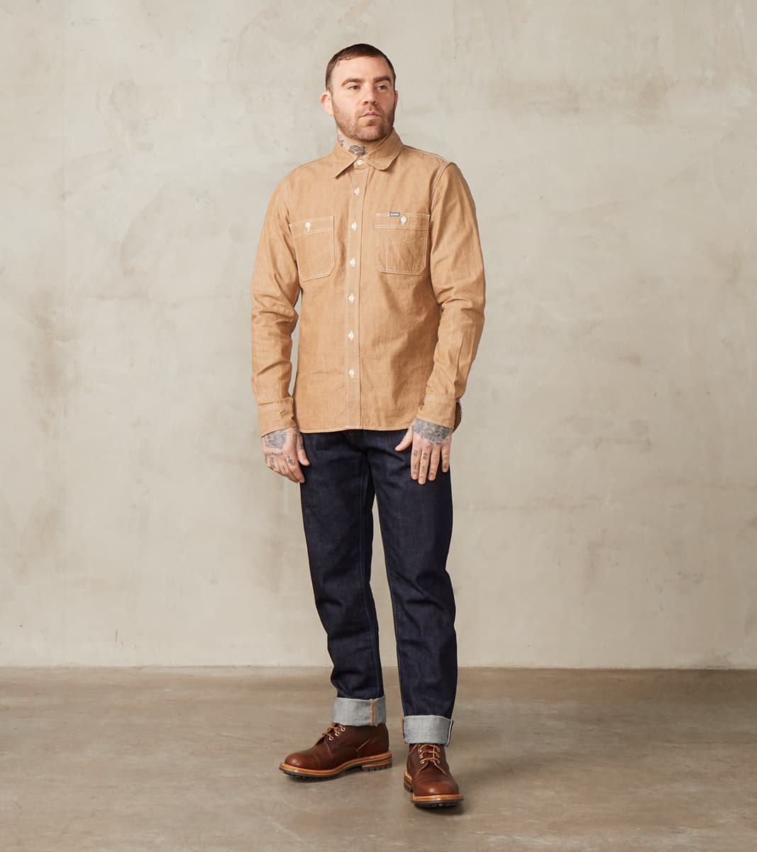 J301-IND Circle Series - Straight - 14.8oz US Cotton Indigo