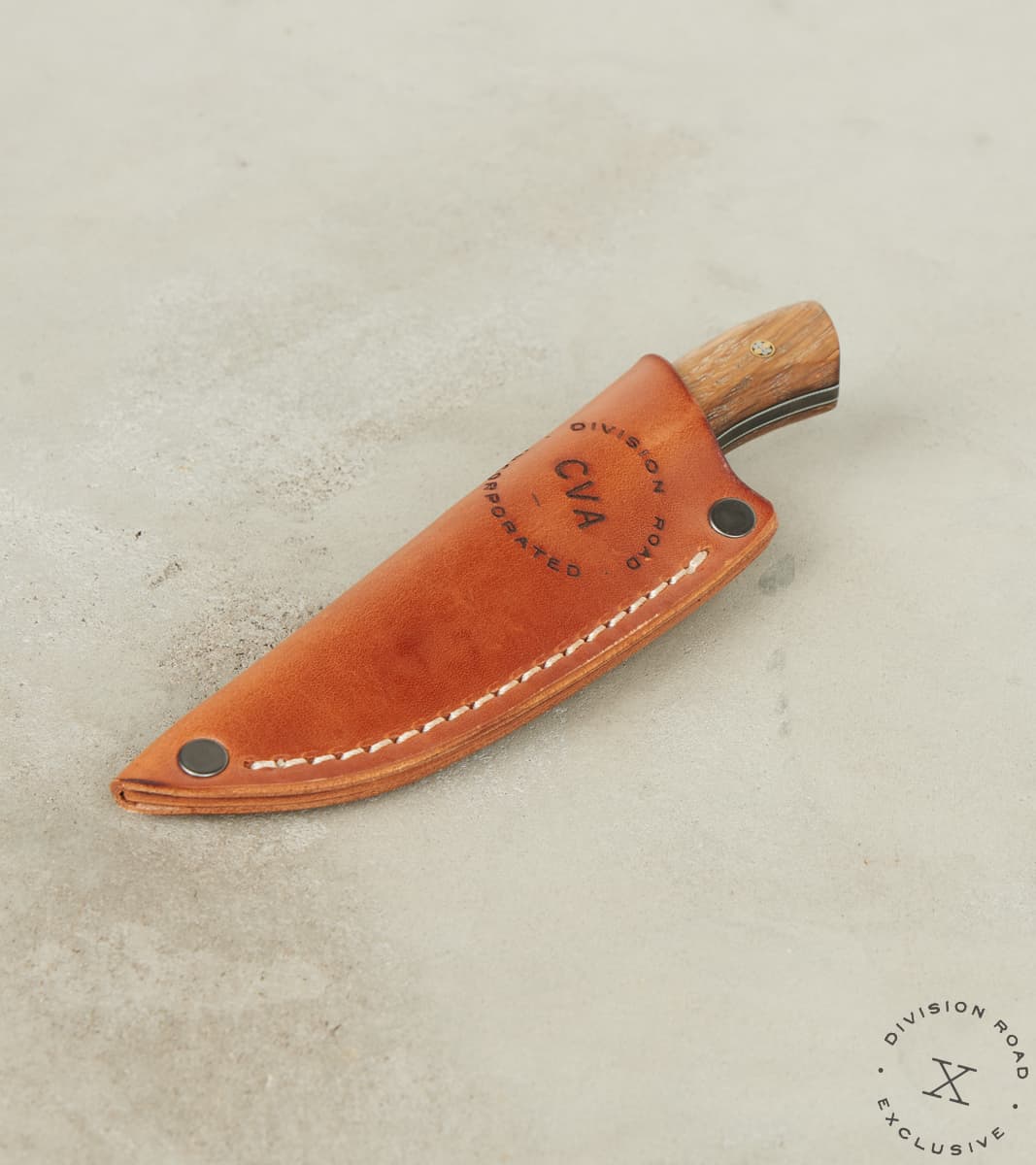 The Fields Artisan Handmade Damascus Steel & White Oak Fieldmate