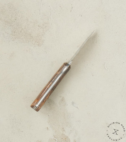 The Fields Artisan Handmade Nitro-V Stainless Steel & Blackened Red Oak Fieldmate
