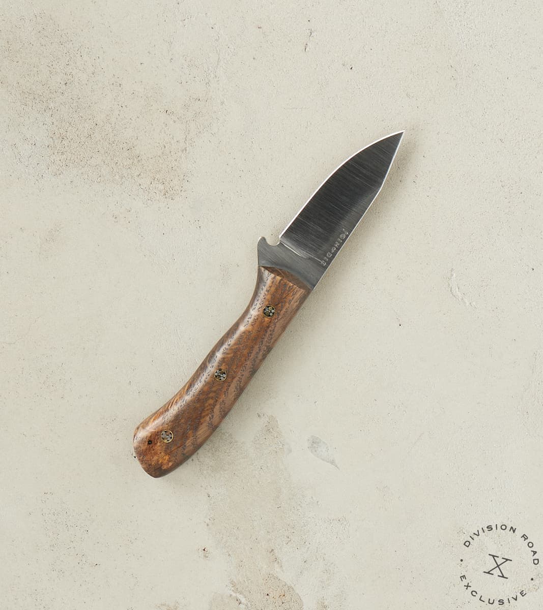 The Fields Artisan Handmade Nitro-V Stainless Steel & Blackened Red Oak Fieldmate