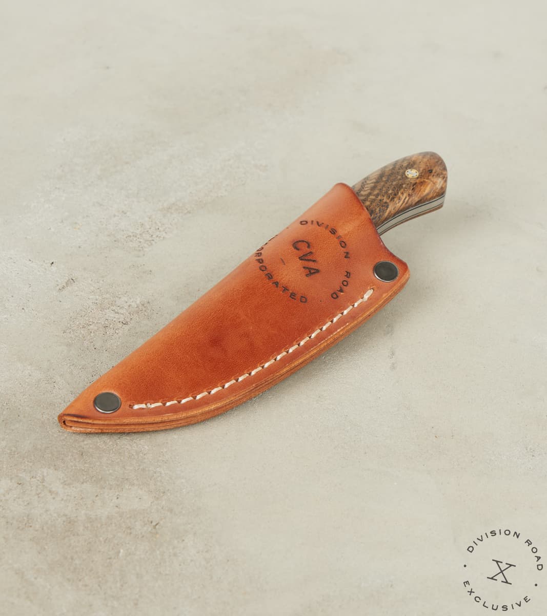 The Fields Artisan Handmade Nitro-V Stainless Steel & Blackened Red Oak Fieldmate