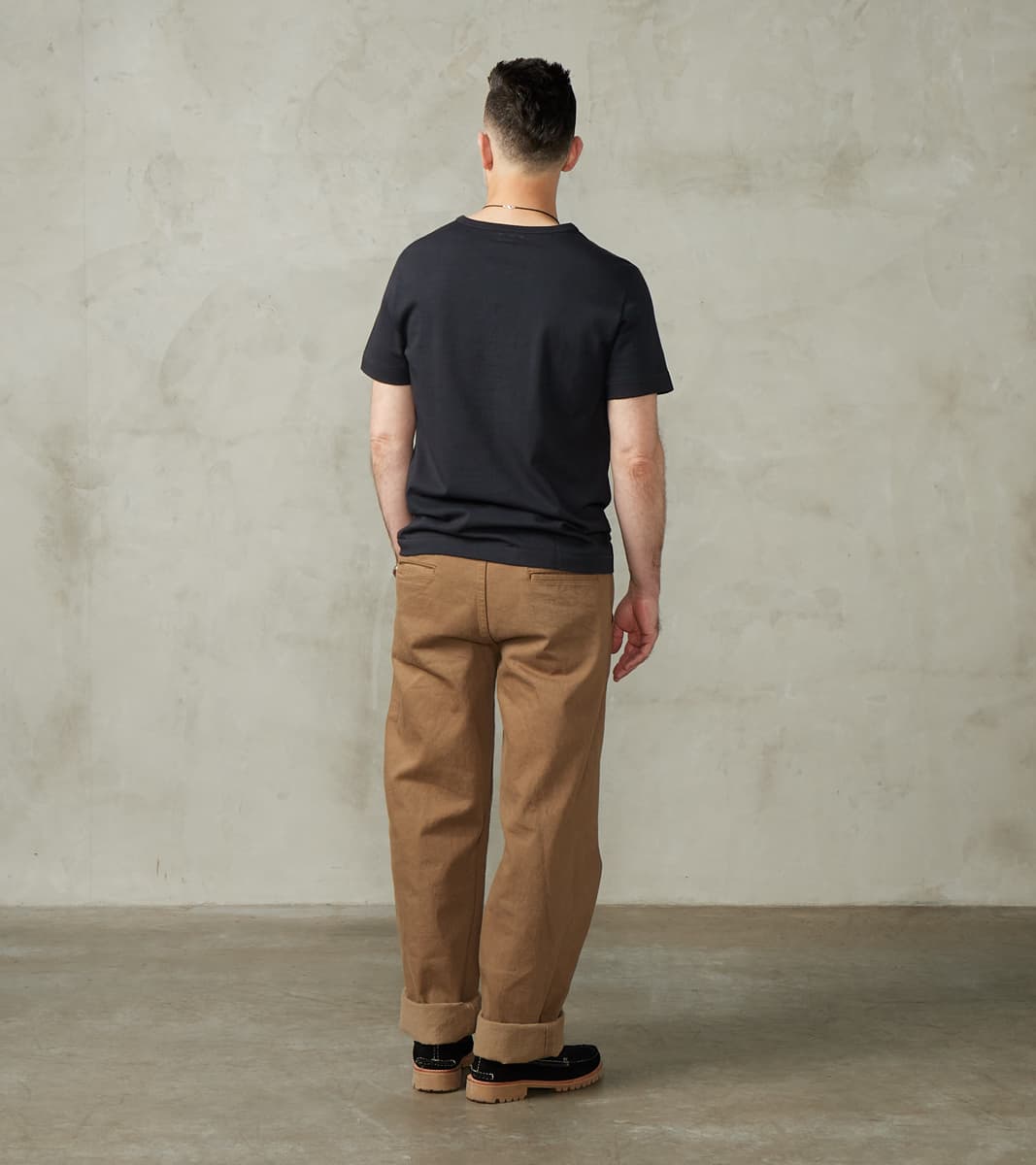 215 Good Originals - 7.2oz Loopwheeled 2-Thread T-Shirt - 98 Charcoal