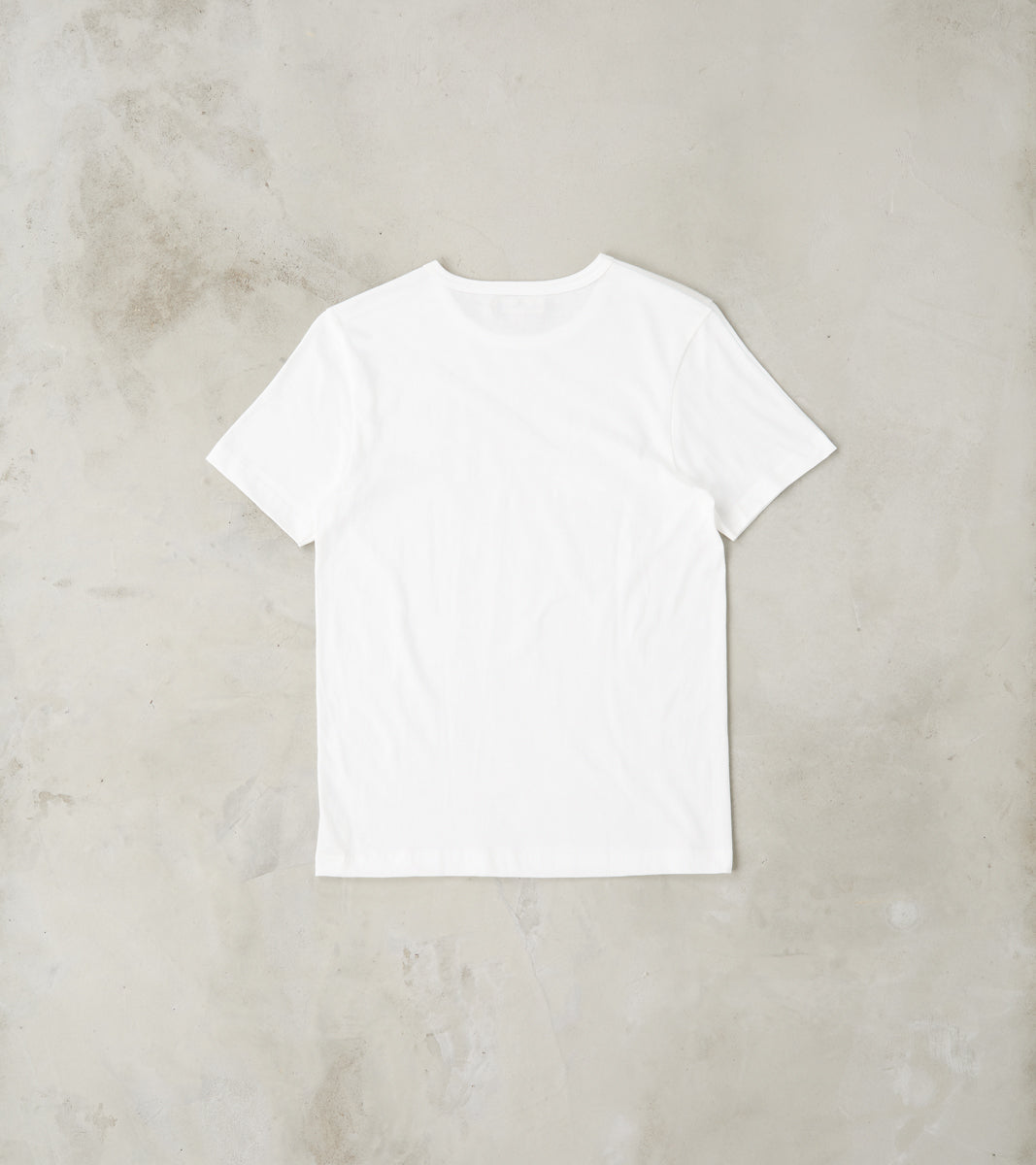 1950s Good Originals - 4.6oz Loopwheeled 1-Thread T-Shirt - 01 White