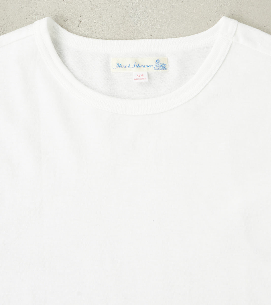 1950s Good Originals - 4.6oz Loopwheeled 1-Thread T-Shirt - 01 White