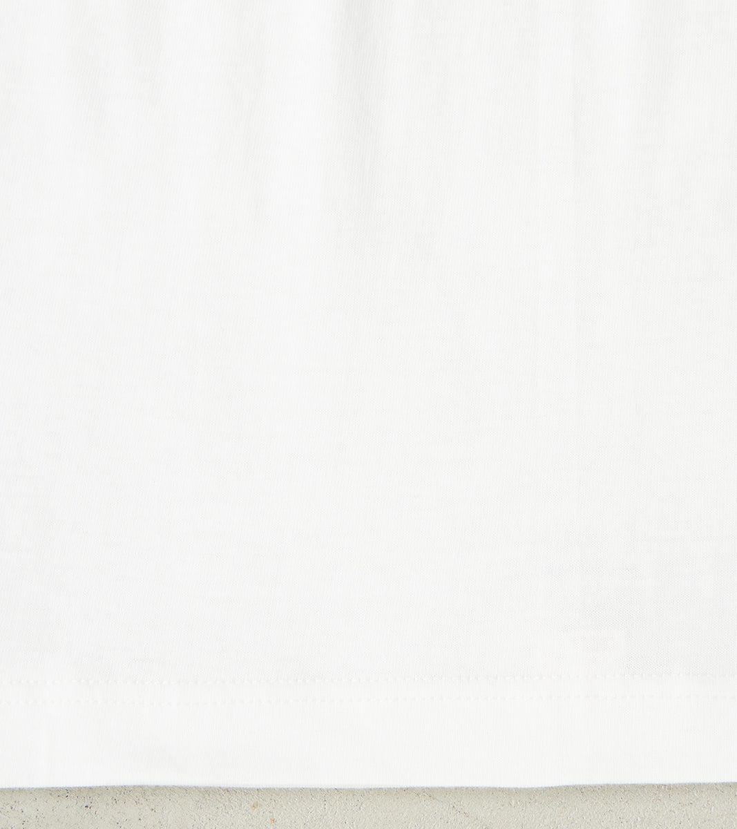 1950s Good Originals - 4.6oz Loopwheeled 1-Thread T-Shirt - 01 White