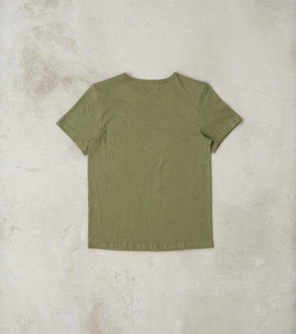 1950s Good Originals - 4.6oz Loopwheeled 1-Thread T-Shirt - 40 Army