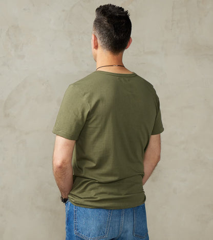 1950s Good Originals - 4.6oz Loopwheeled 1-Thread T-Shirt - 40 Army
