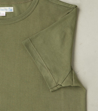 1950s Good Originals - 4.6oz Loopwheeled 1-Thread T-Shirt - 40 Army