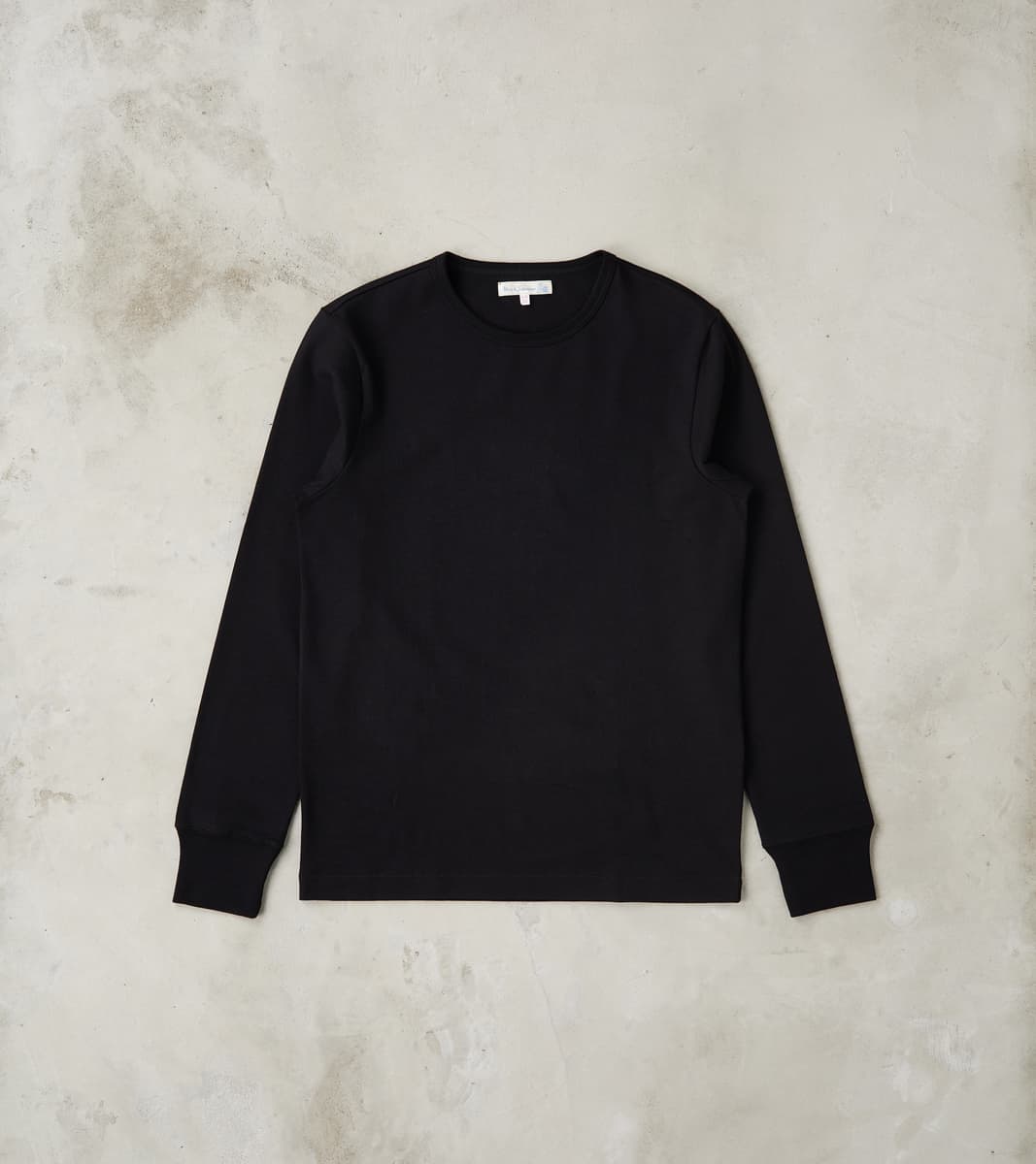 2M15LS Good Originals - 6.8oz Vintage Machine 2-Thread Longsleeve - 99 Deep Black