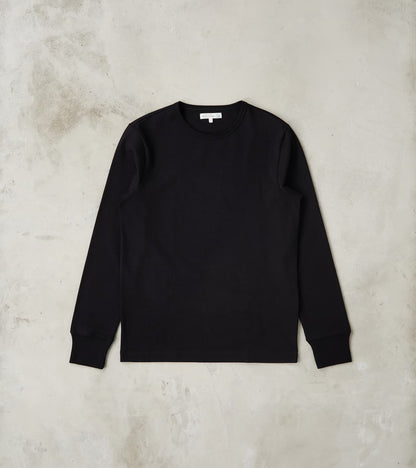 2M15LS Good Originals - 6.8oz Vintage Machine 2-Thread Longsleeve - 99 Deep Black