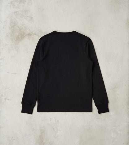 2M15LS Good Originals - 6.8oz Vintage Machine 2-Thread Longsleeve - 99 Deep Black