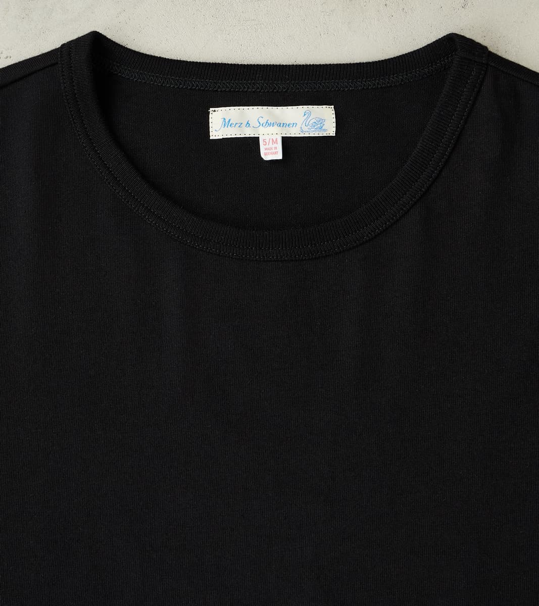 2M15LS Good Originals - 6.8oz Vintage Machine 2-Thread Longsleeve - 99 Deep Black