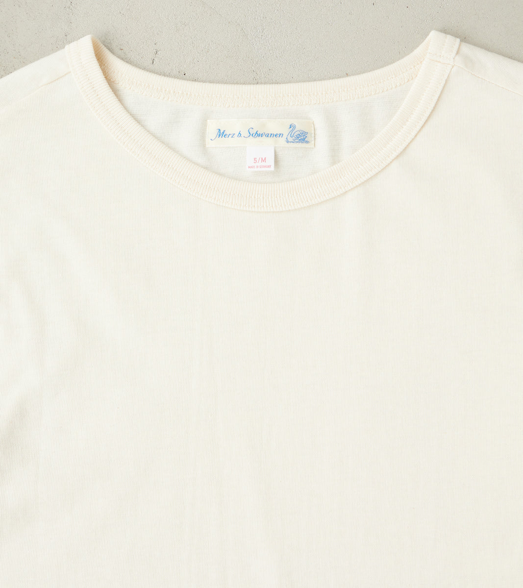 1950s Good Originals - 4.6oz Loopwheeled 1-Thread T-Shirt - 02 Nature