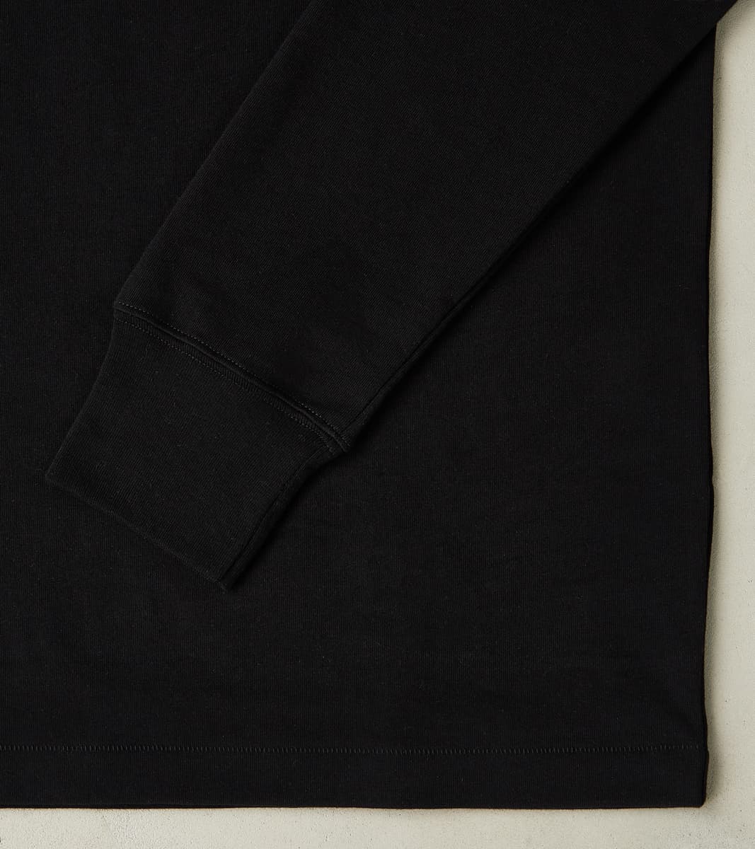 2M15LS Good Originals - 6.8oz Vintage Machine 2-Thread Longsleeve - 99 Deep Black