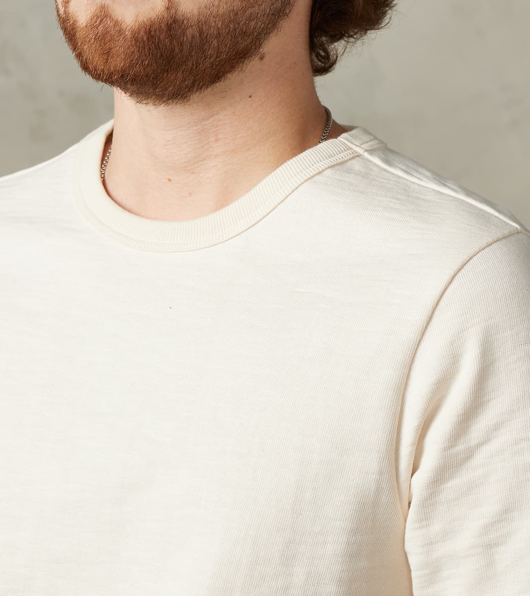S214 Good Originals - 10.7oz Loopwheeled 2-Thread Heavyweight T-Shirt - 02 Nature